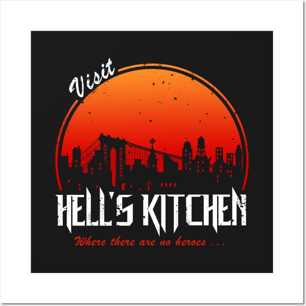 Visit Hell's Kitchen Wall Art by Apgar Arts